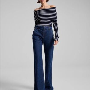 A.L.C Sutton Denim Jean Mid Rinse